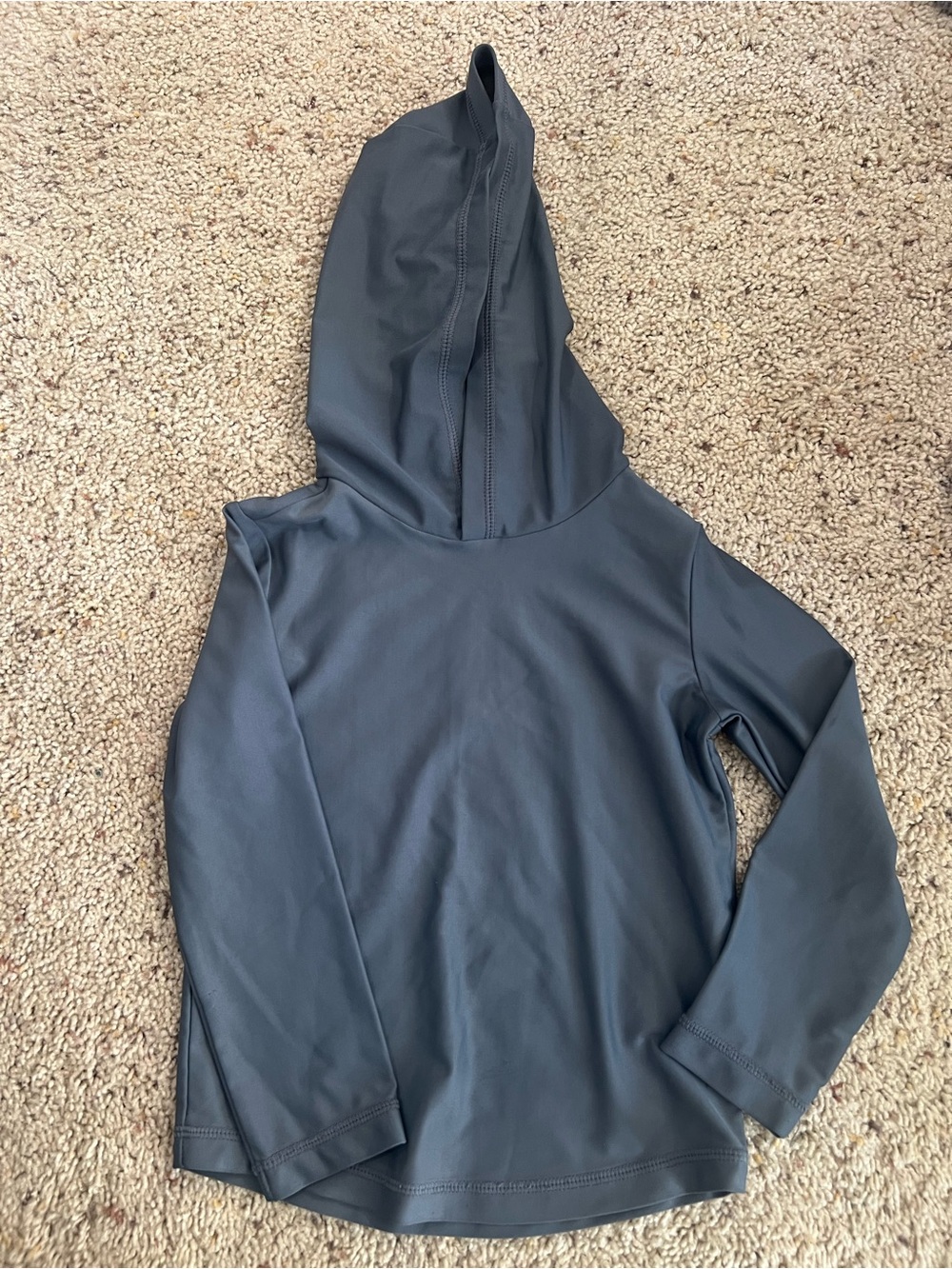 Simple Joys by Carter’s Kids Hooded Pullover Shirt-Gray